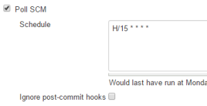 Jenkins Poll SCM